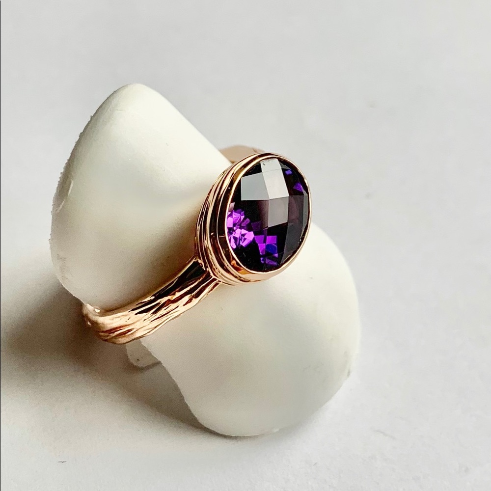 Sold in store 🥳 no longer available. Bezel Set Amethyst